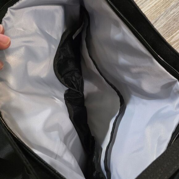 Under Armour x Project Rock Gym Sack Backpack Bag Black Mod Grey 1381925 001 New - Picture 7 of 9